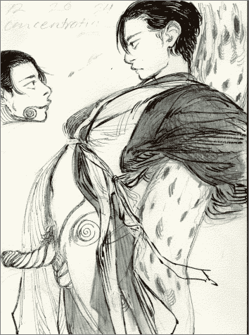 Two Doley's looking at each other.