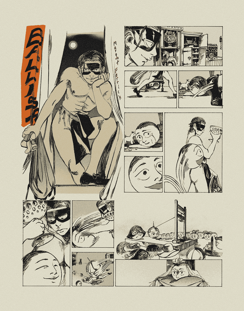 one page comic called Ball Isa